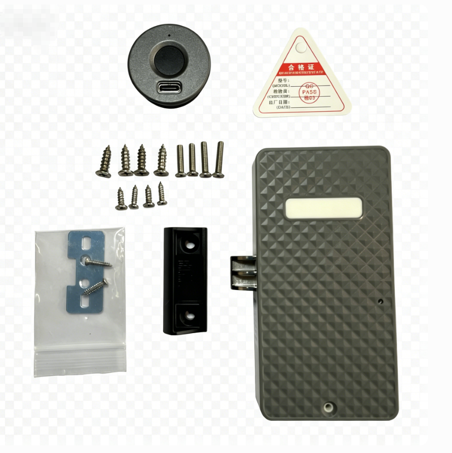 Embedded Zinc Alloy Fingerprint Lock SA-827