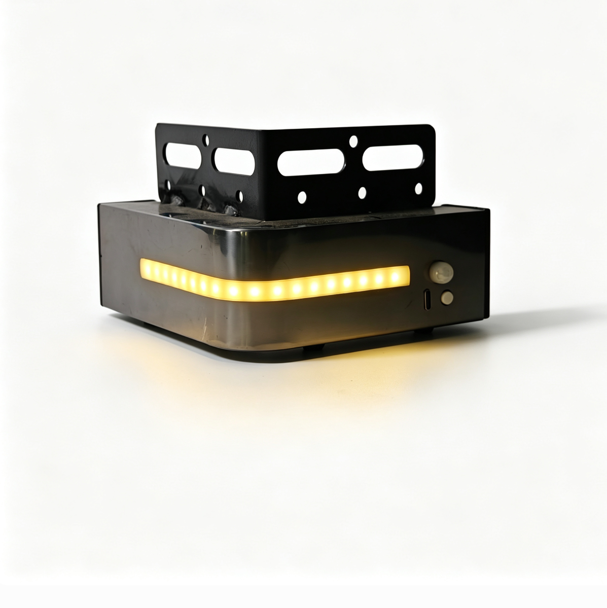 Built-in Battery Human Body Induction Light / Bed Foot Induction Light / Ambient Light with Four Corner Brackets